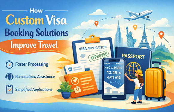 How Custom Visa Booking Solutions Improve Travel