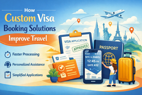 How Custom Visa Booking Solutions Improve Travel